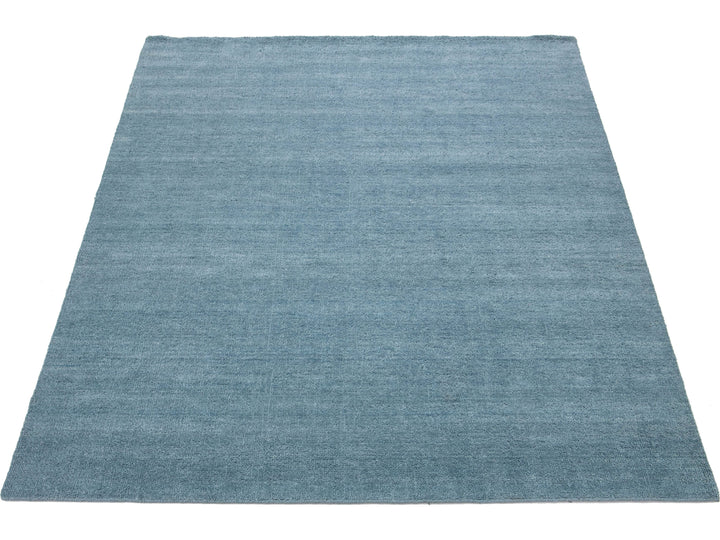 Contemporary Textured Wool Rug 9 X 12