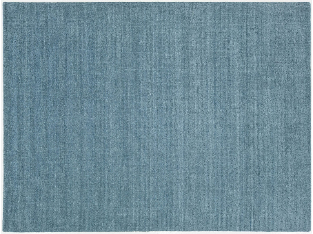 Contemporary Textured Wool Rug 9 X 12