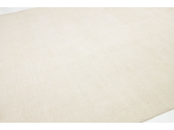 Modern Textured Wool Rug 9 X 12
