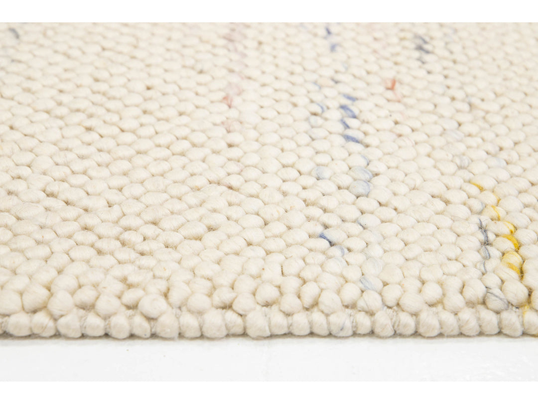 Modern Textured Wool Rug 9 X 12