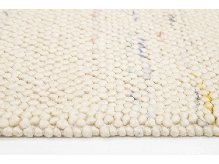 Modern Textured Wool Rug 9 X 12