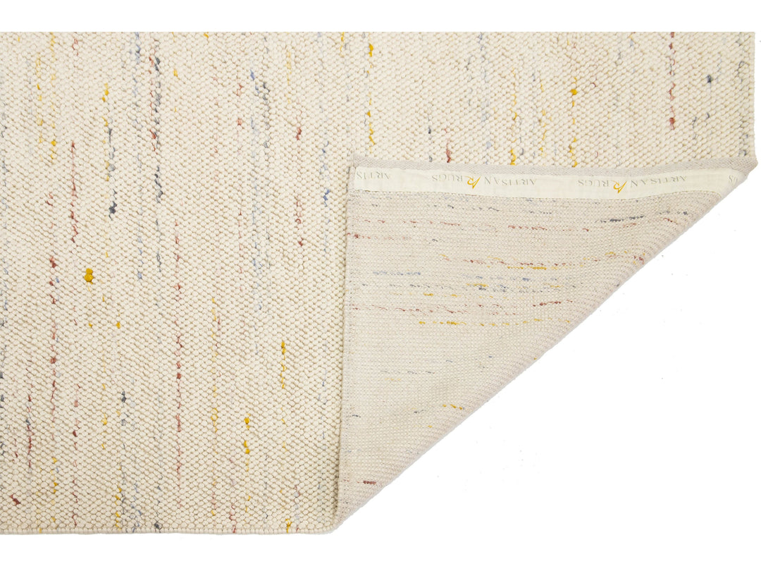 Modern Textured Wool Rug 9 X 12