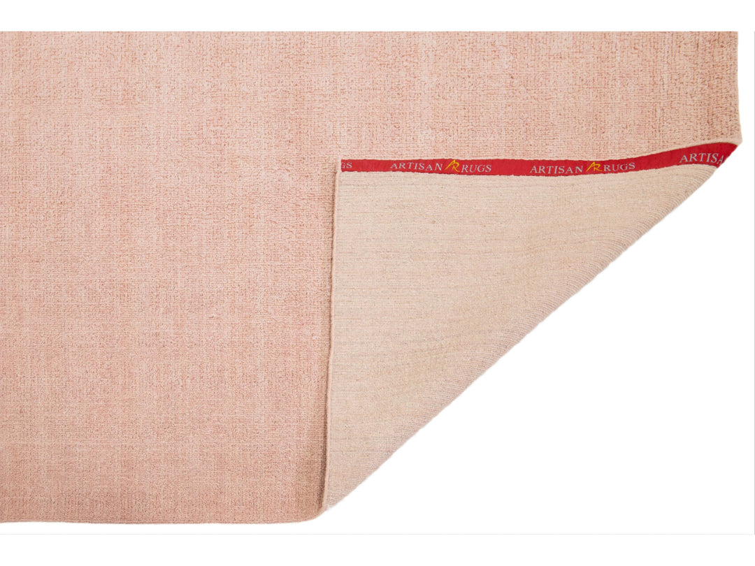 Modern Textured Wool Rug 10 X 14