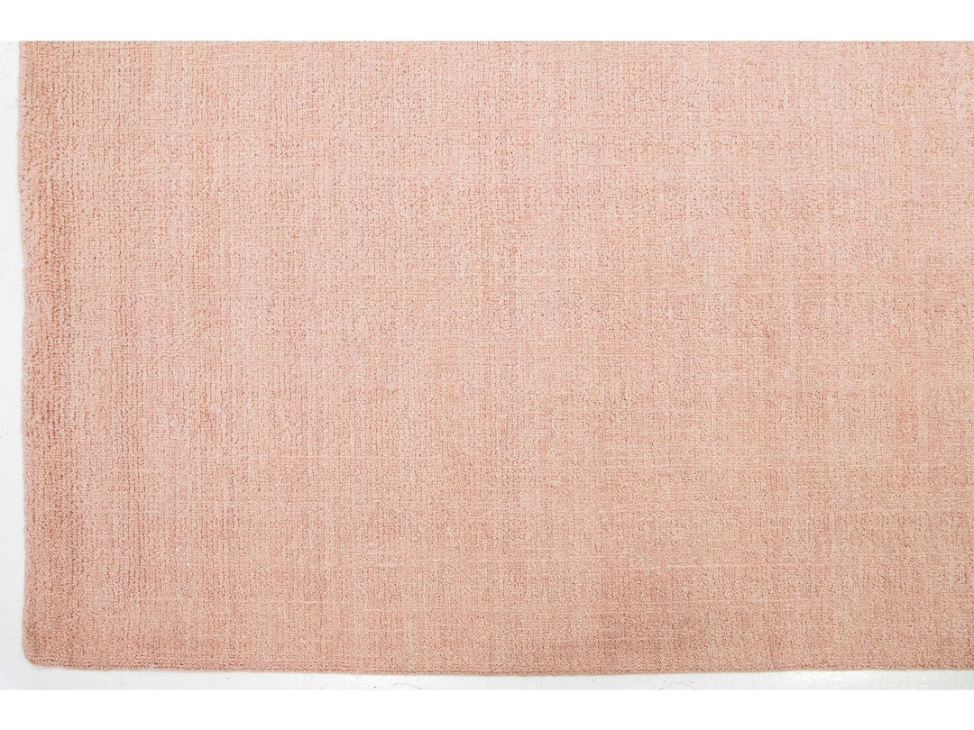 Modern Textured Wool Rug 10 X 14