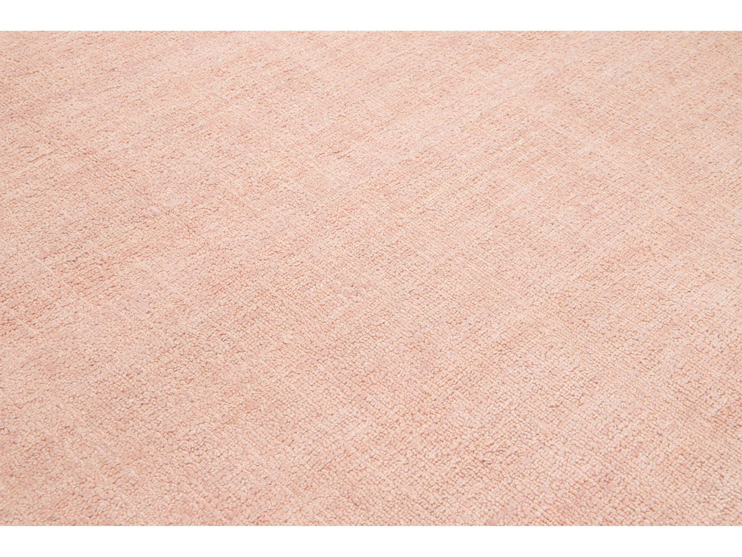 Modern Textured Wool Rug 10 X 14