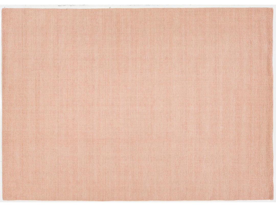 Modern Textured Wool Rug 10 X 14