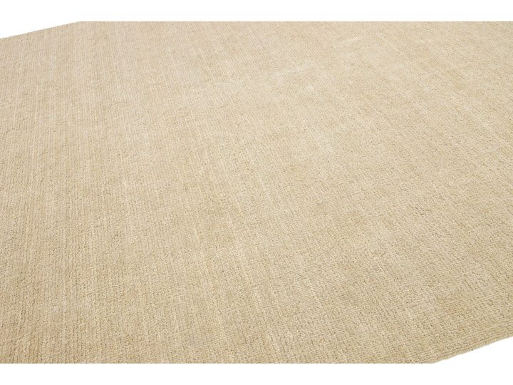 Modern Textured Wool Rug 9 X 12