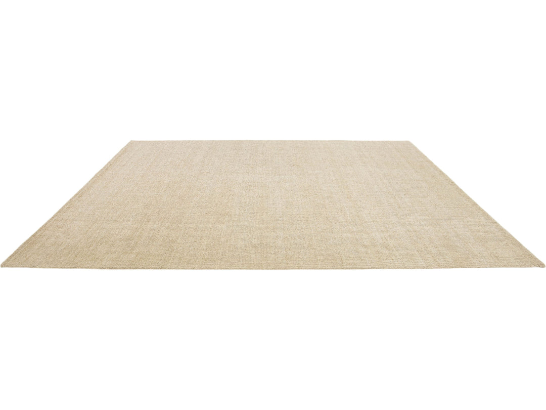 Modern Textured Wool Rug 9 X 12