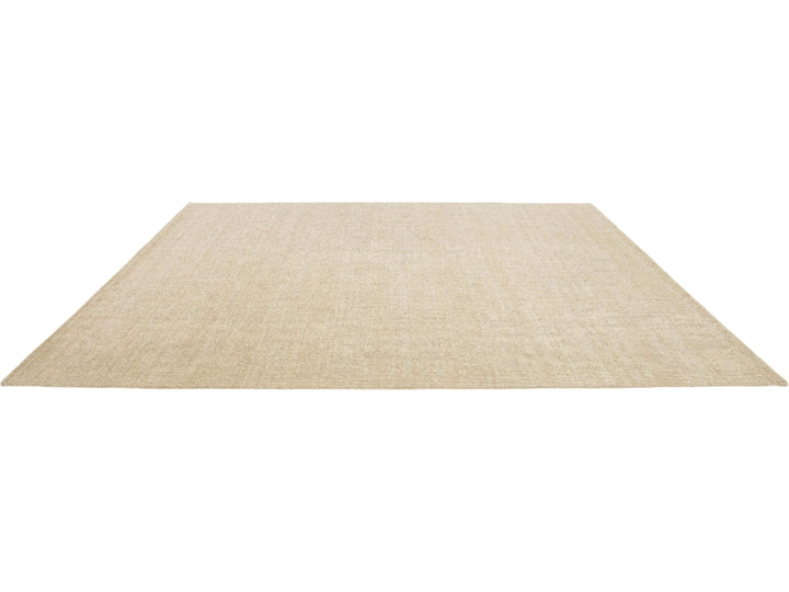 Modern Textured Wool Rug 9 X 12
