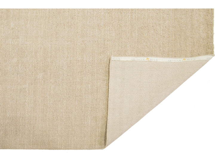 Modern Textured Wool Rug 9 X 12