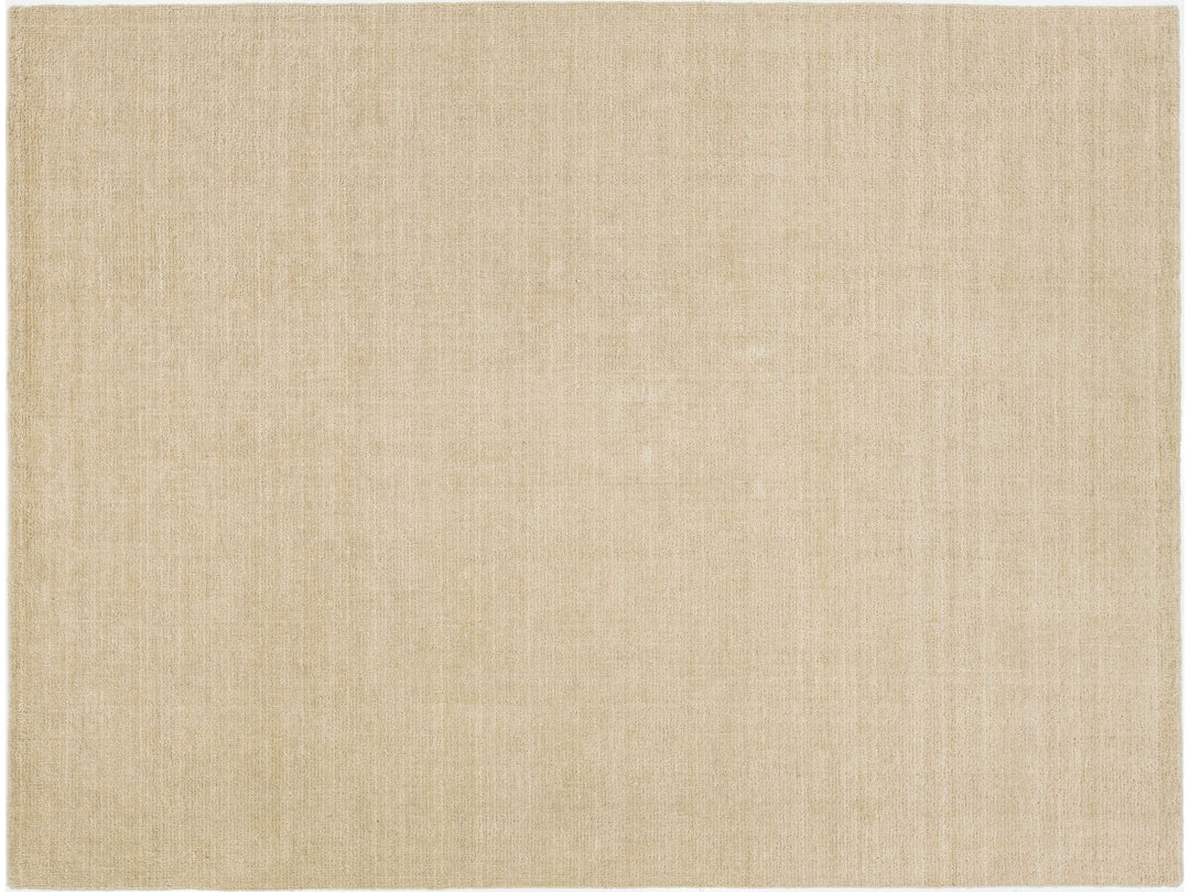 Modern Textured Wool Rug 9 X 12