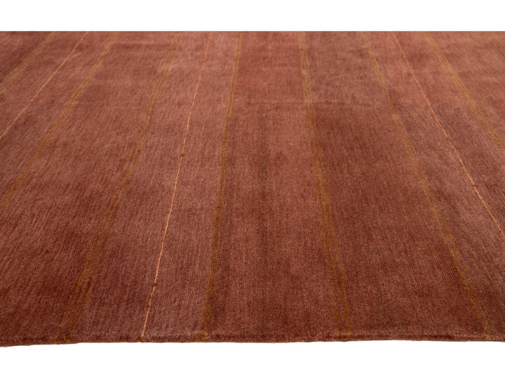 Modern Tibetan Wool & Silk Rug 12 X 16