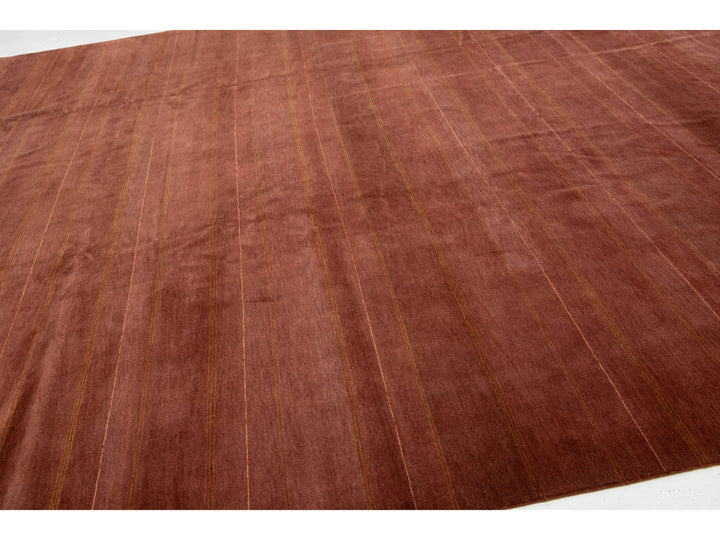 Modern Tibetan Wool & Silk Rug 12 X 16