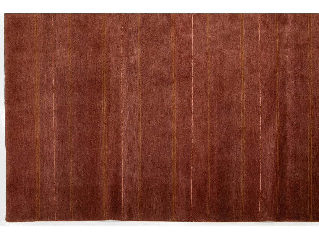 Modern Tibetan Wool & Silk Rug 12 X 16
