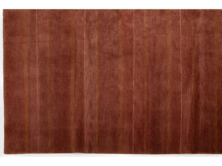 Modern Tibetan Wool & Silk Rug 12 X 16