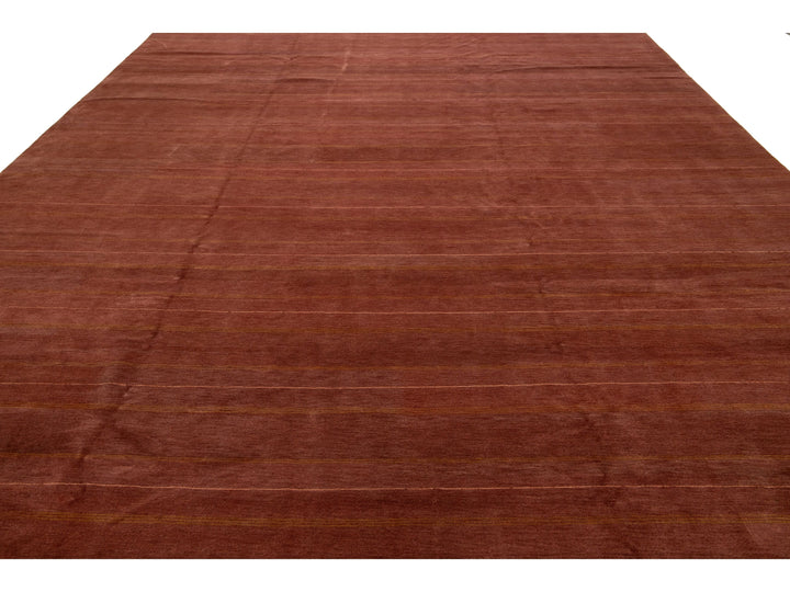 Modern Tibetan Wool & Silk Rug 12 X 16