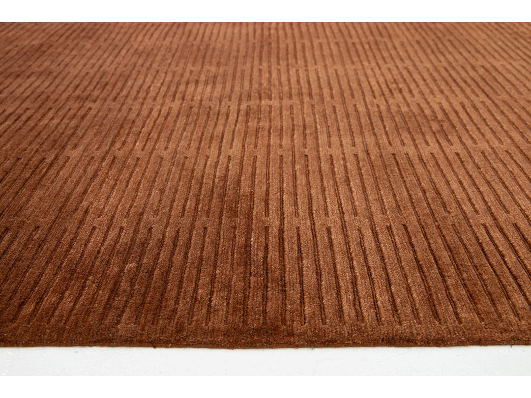 Modern Tibetan Wool & Silk Rug 12 X 15