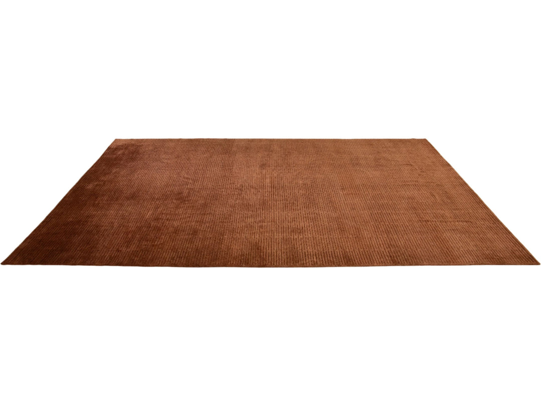 Modern Tibetan Wool & Silk Rug 12 X 15