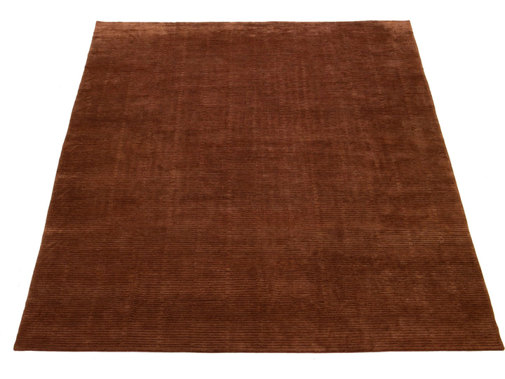 Modern Tibetan Wool & Silk Rug 12 X 15