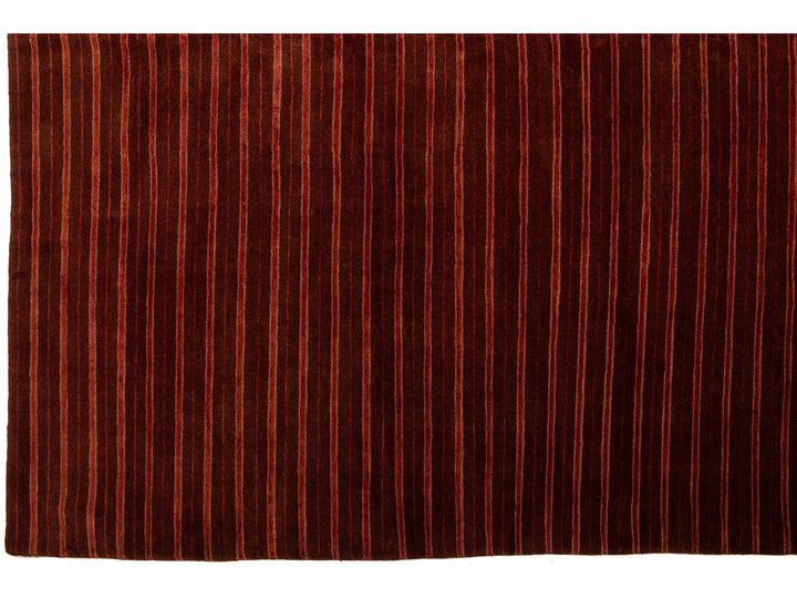 Modern Tibetan Wool & Silk Rug 13 X 16