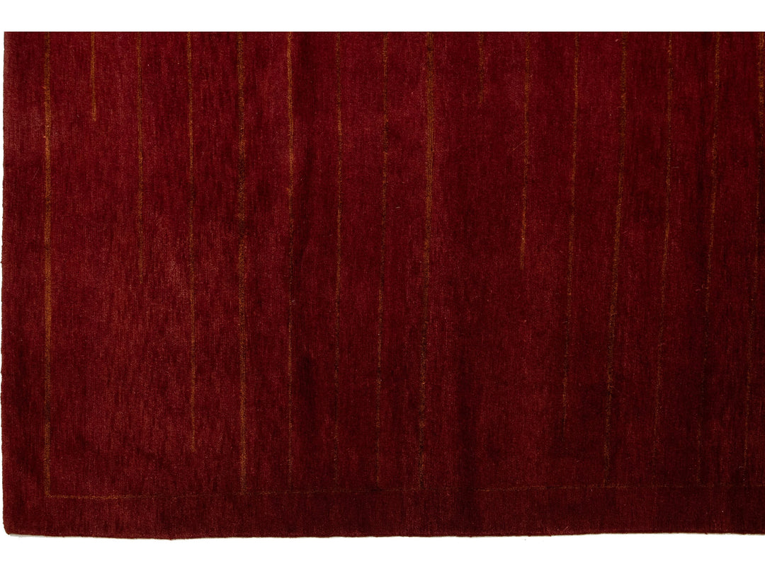 Modern Tibetan Wool & Silk Rug 13 X 16