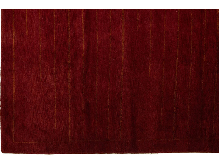 Modern Tibetan Wool & Silk Rug 13 X 16