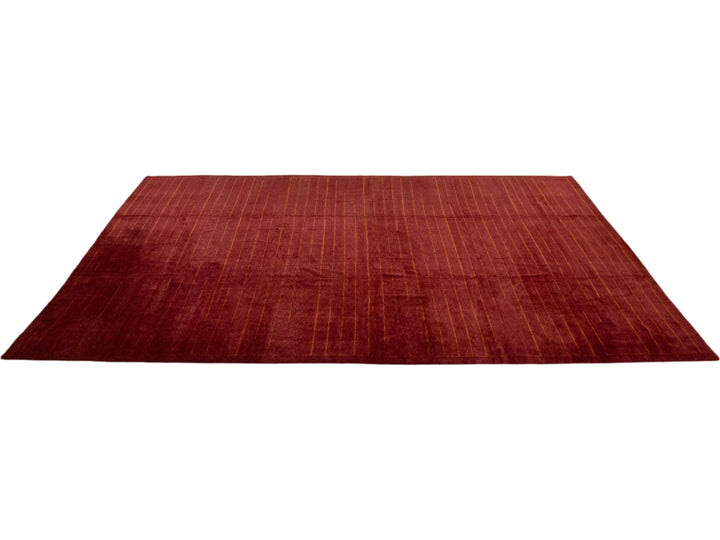 Modern Tibetan Wool & Silk Rug 13 X 16