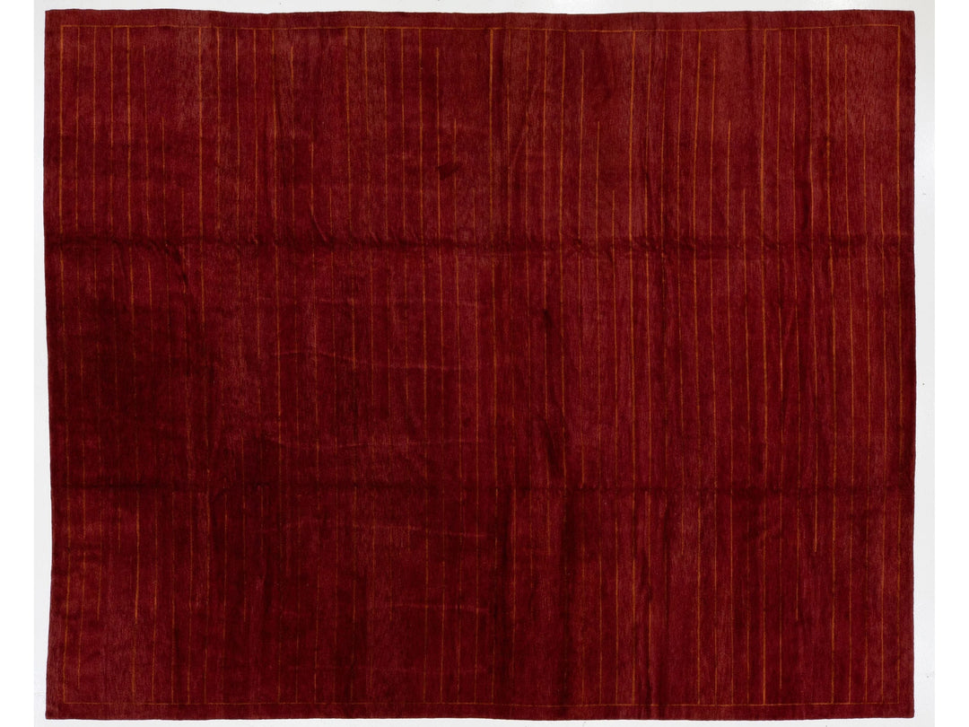 Modern Tibetan Wool & Silk Rug 13 X 16