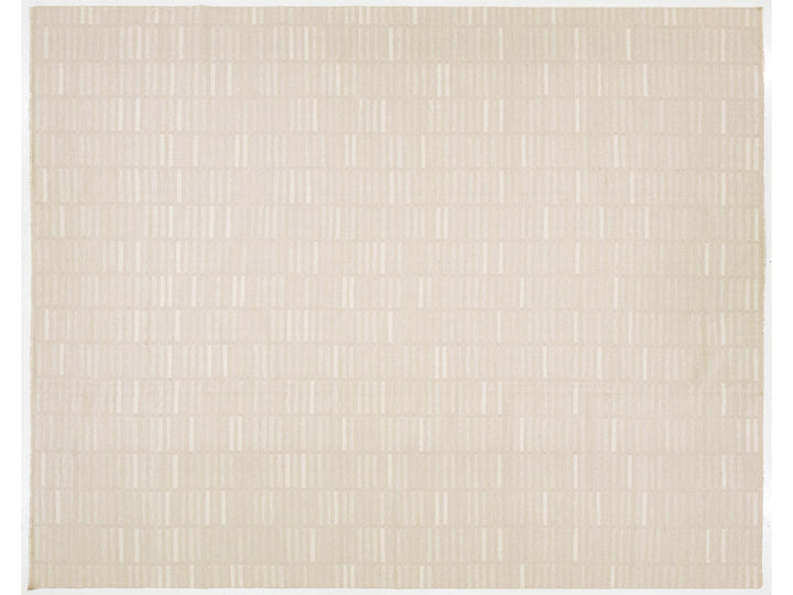 Modern Kilim Flatweave Wool Rug 12 X 15
