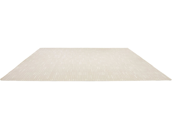 Modern Kilim Flatweave Wool Rug 12 X 15