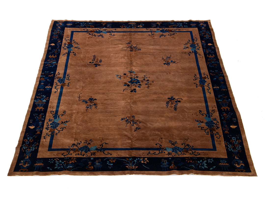 Antique Art Deco Chinese Rug 9 X 11