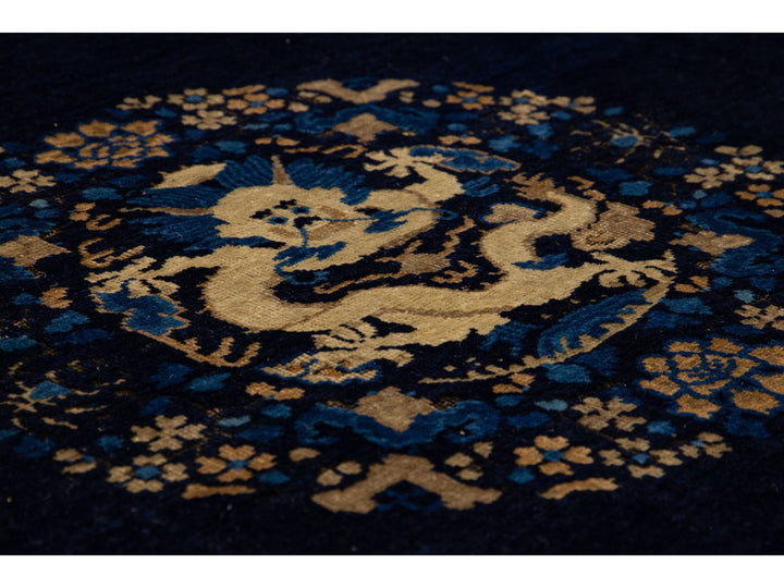 Antique Chinese Peking Wool Rug 10 X 15