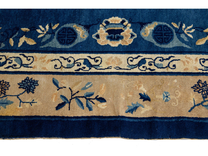 Antique Art Deco Chinese Rug 9 X 12
