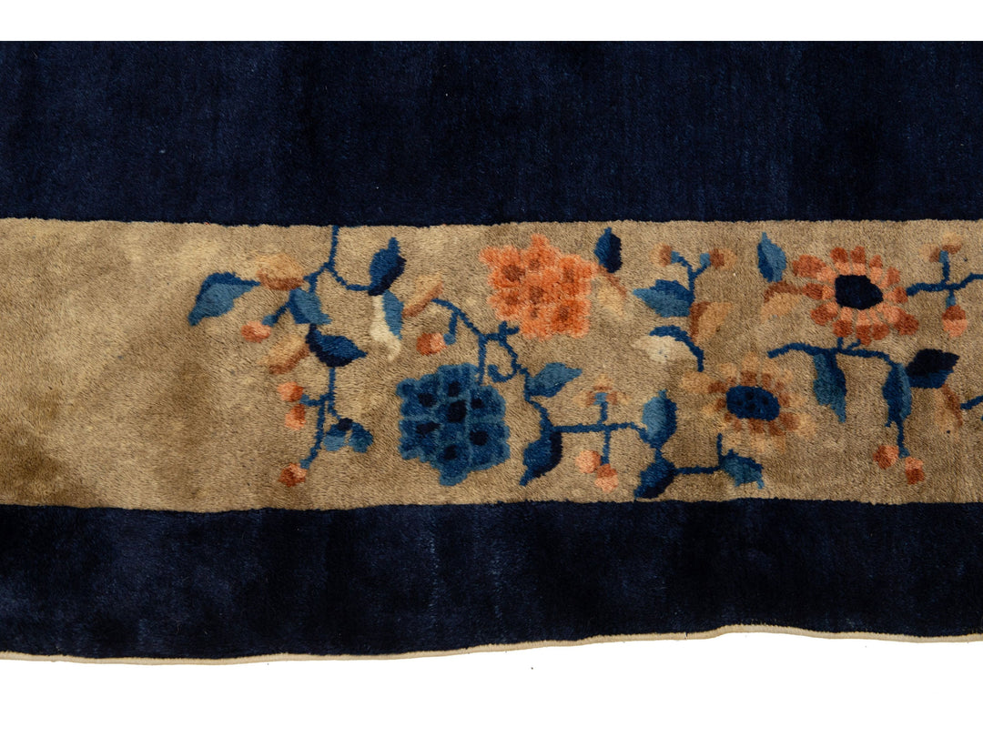 Antique Art Deco Chinese Rug 12 X 16