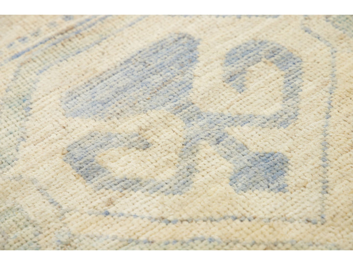 Modern Khotan Wool Rug 19 X 24