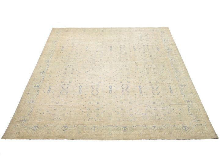 Modern Khotan Wool Rug 19 X 24