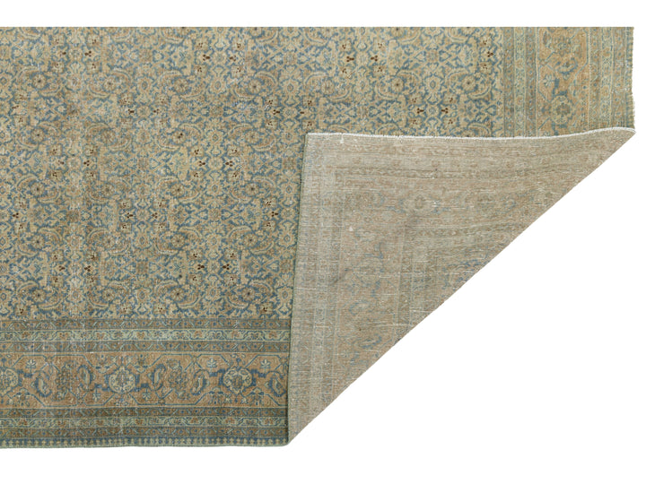 Antique Tabriz Wool Rug 6 X 9