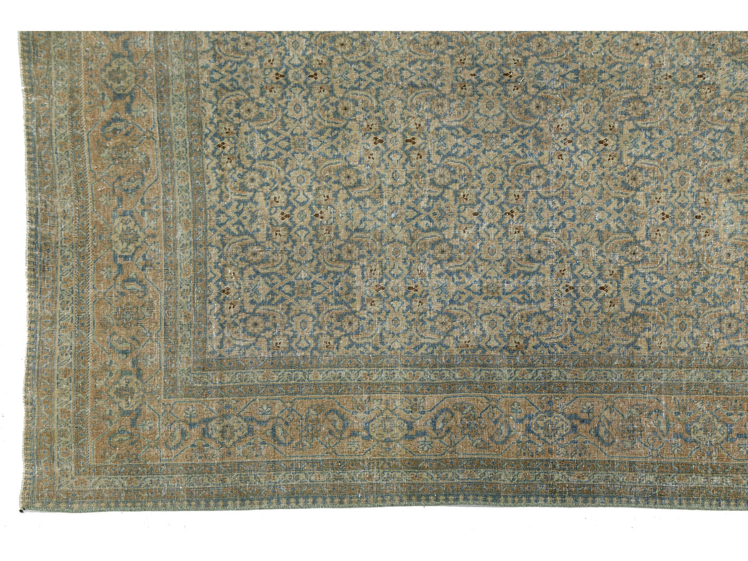 Antique Tabriz Wool Rug 6 X 9