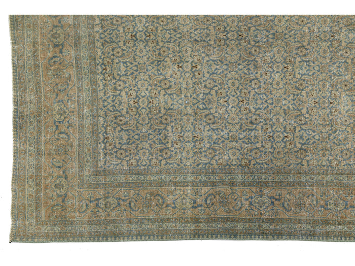 Antique Tabriz Wool Rug 6 X 9