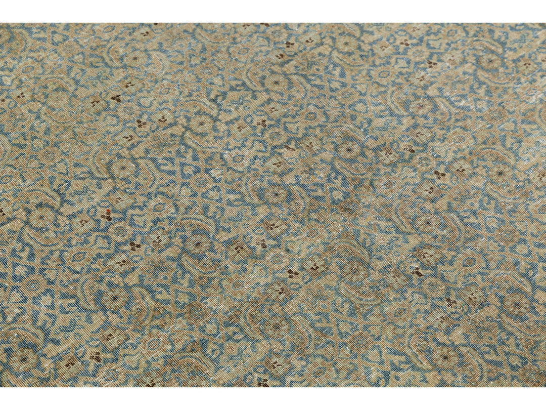 Antique Tabriz Wool Rug 6 X 9