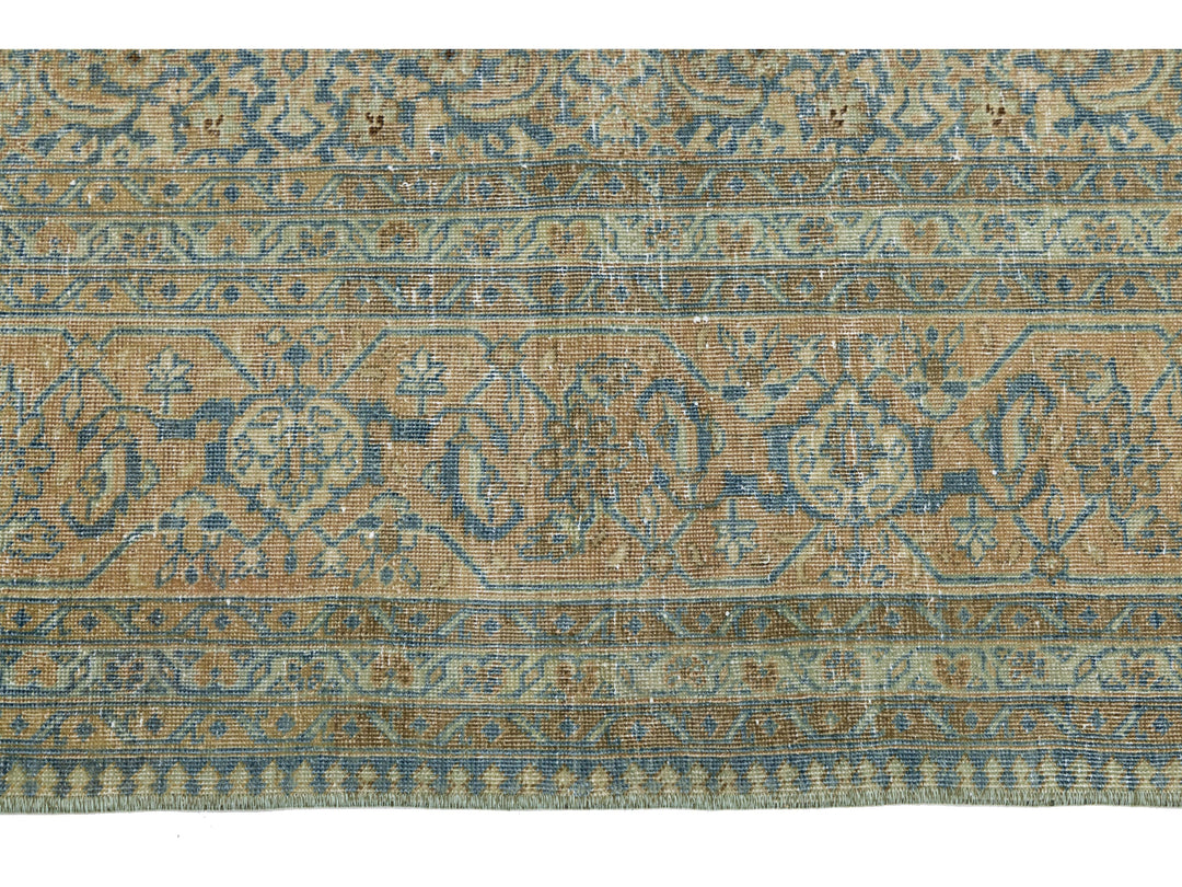 Antique Tabriz Wool Rug 6 X 9