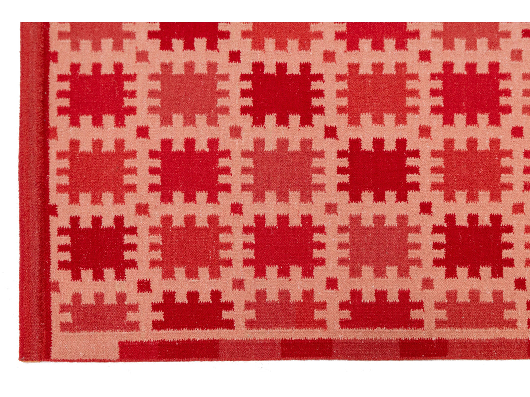 Modern Swedish Wool Rug 9 X 12