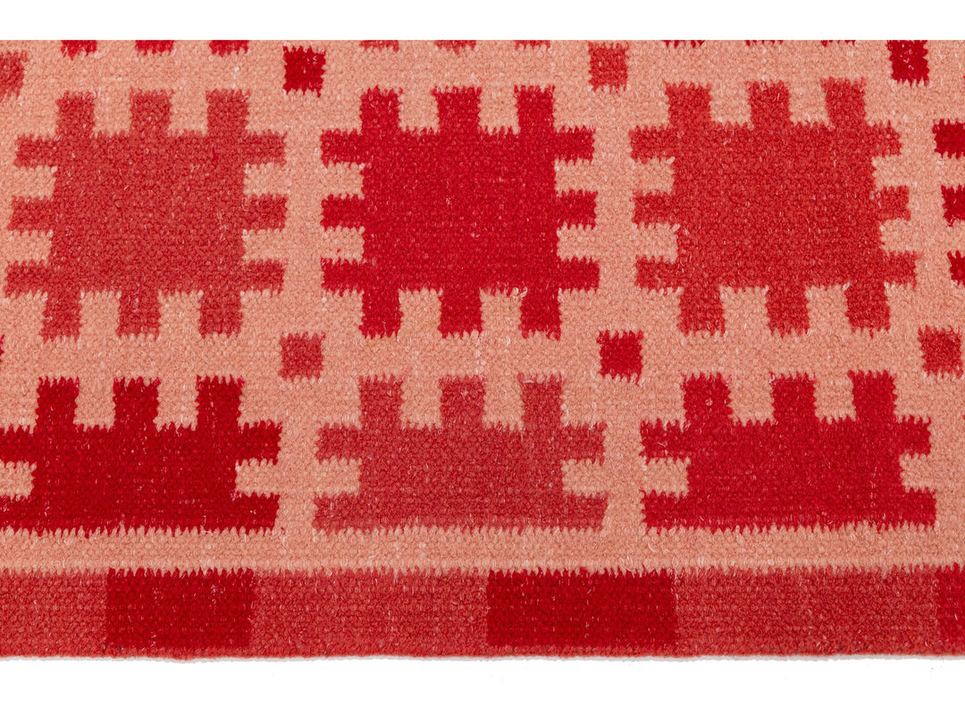Modern Swedish Wool Rug 9 X 12