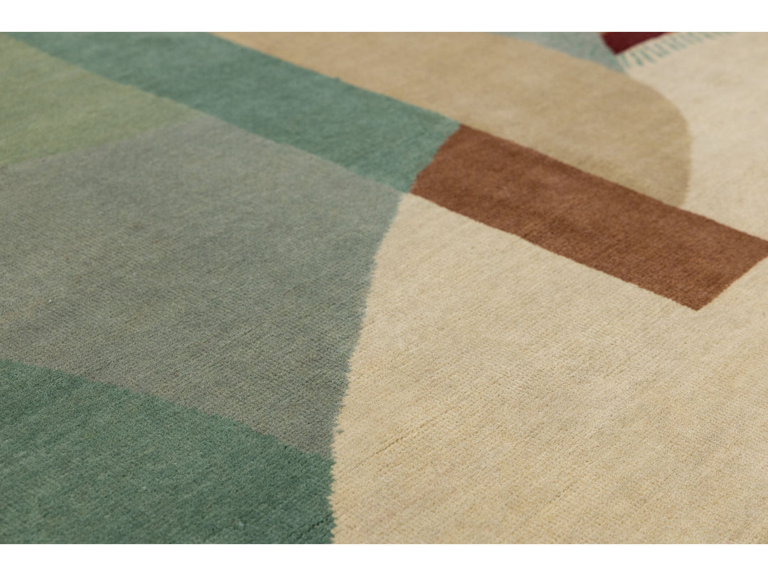 Modern Art Deco Rug 9 X 12