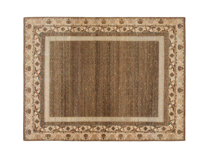 Modern Khotan Wool Rug 9 X 12