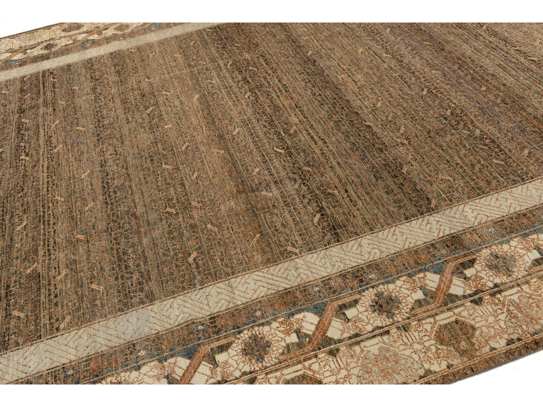 Modern Khotan Wool Rug 9 X 12