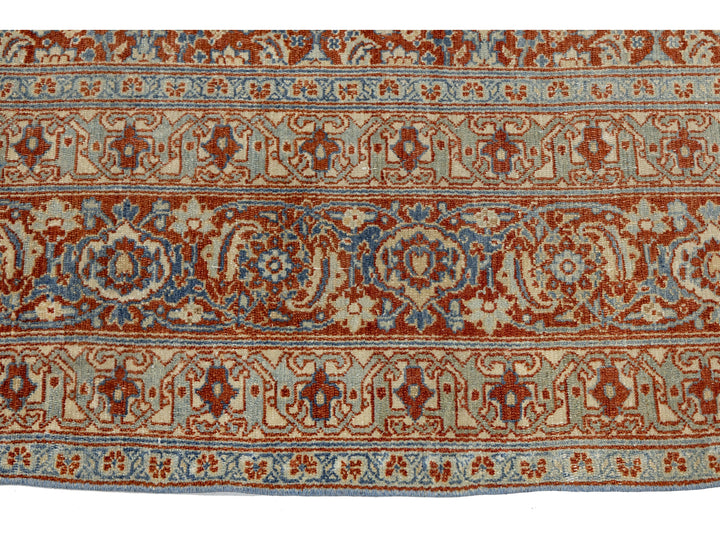 Antique Tabriz Wool Rug 10 X 13