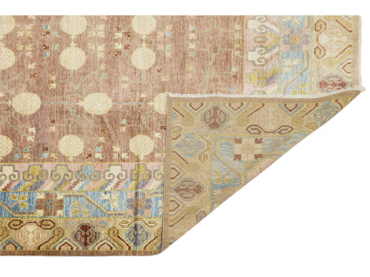 Modern Khotan Wool Rug 12 X 20