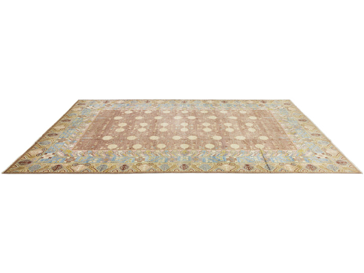 Modern Khotan Wool Rug 12 X 20