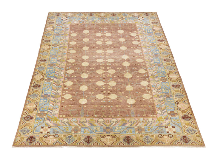 Modern Khotan Wool Rug 12 X 20